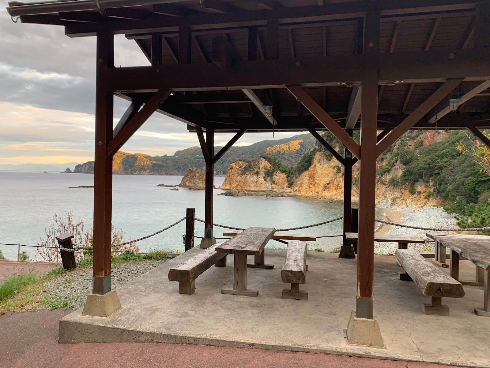 キャンプ黄金崎