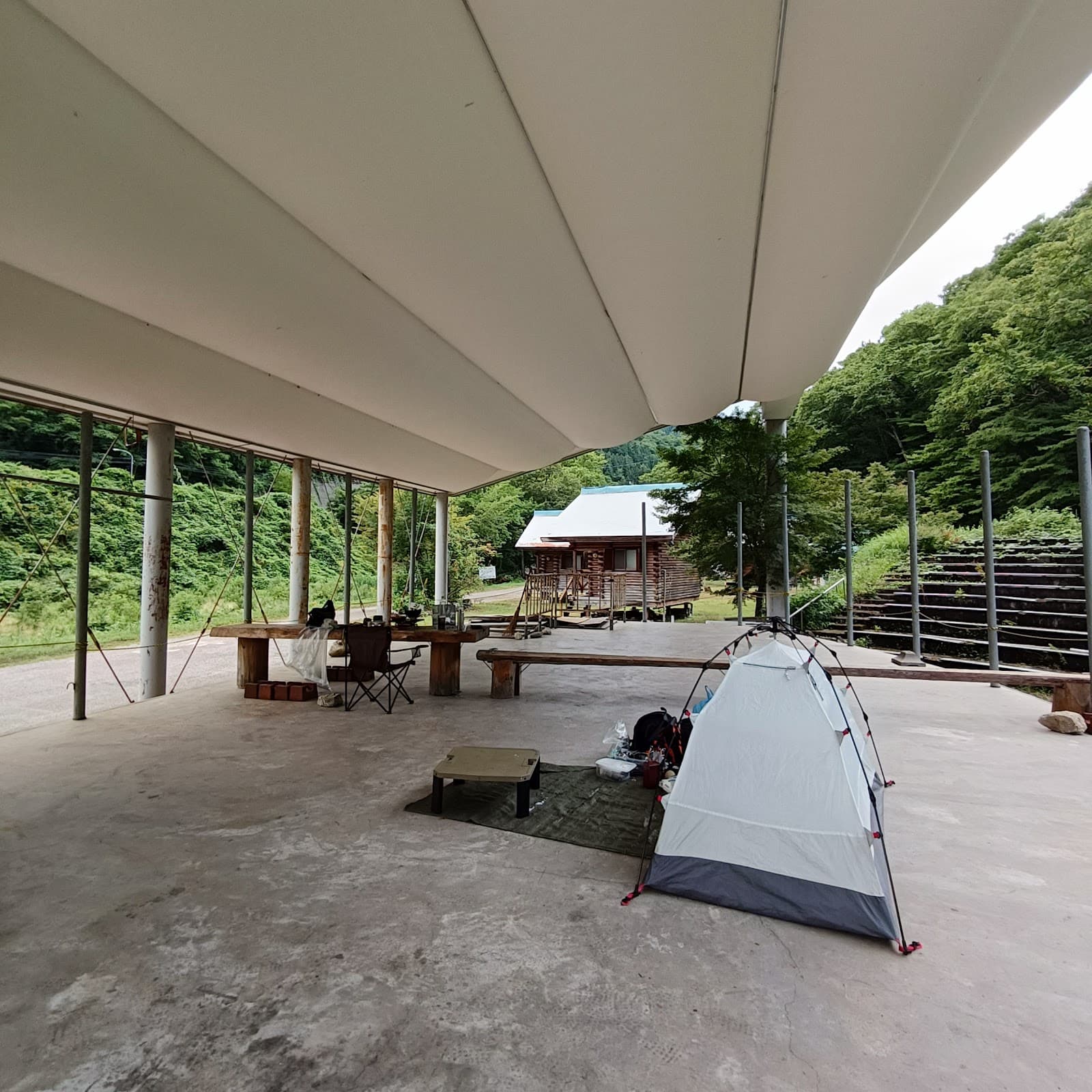 なかんじょ川つり公園キャンプ場