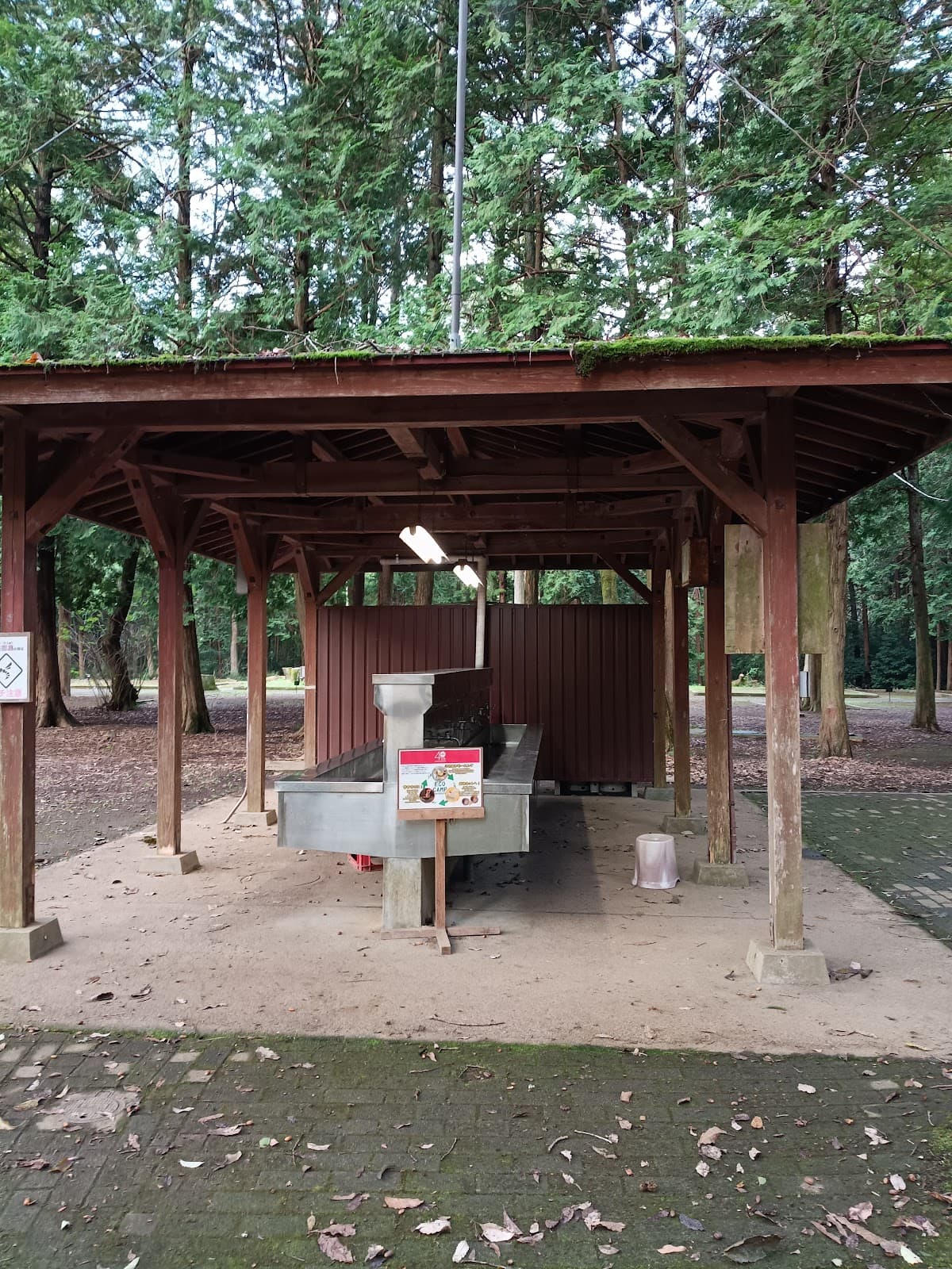 城里町総合野外活動センター ふれあいの里第１オートサイト洗い場