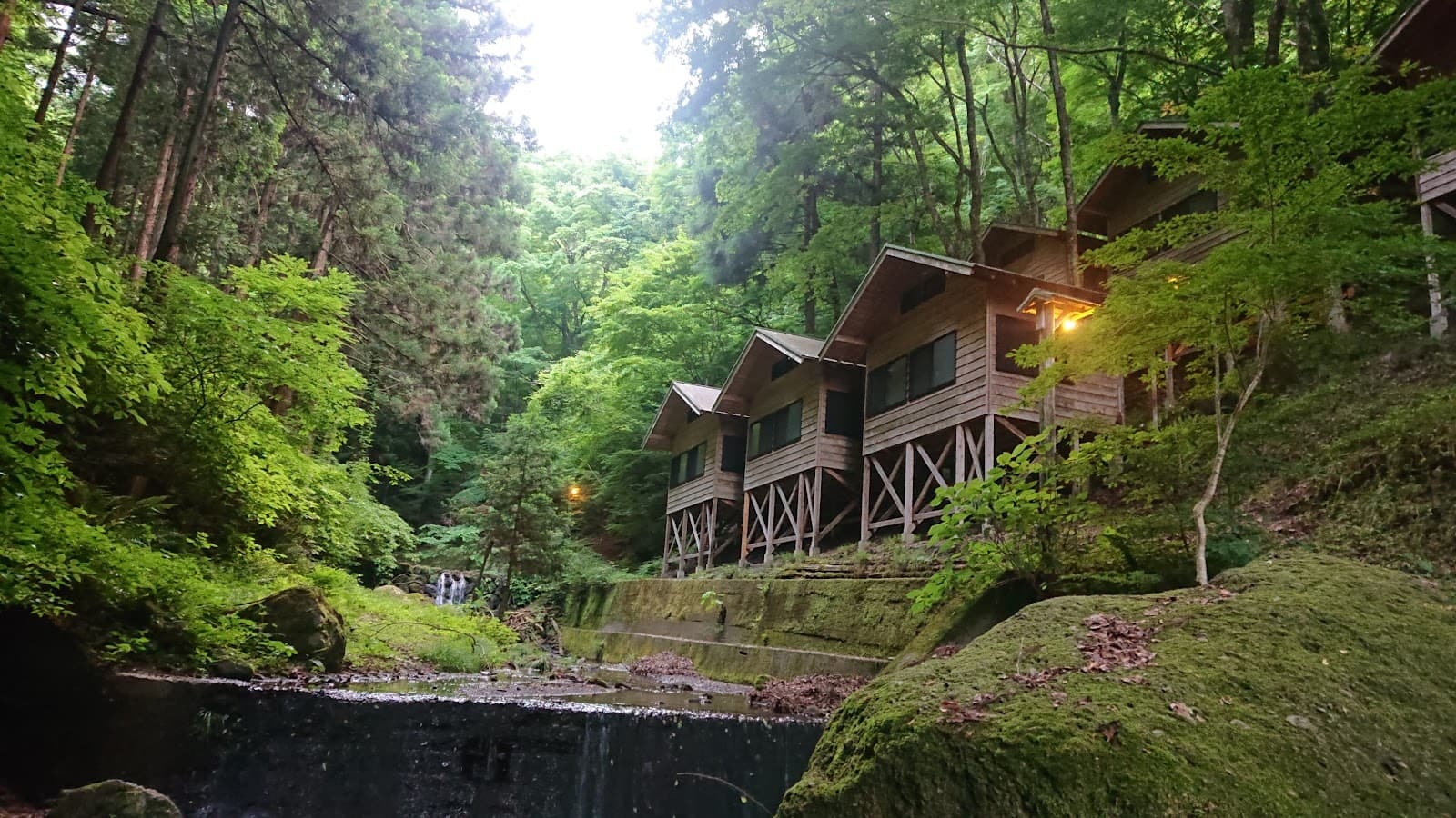 みの石滝 キャンプ場