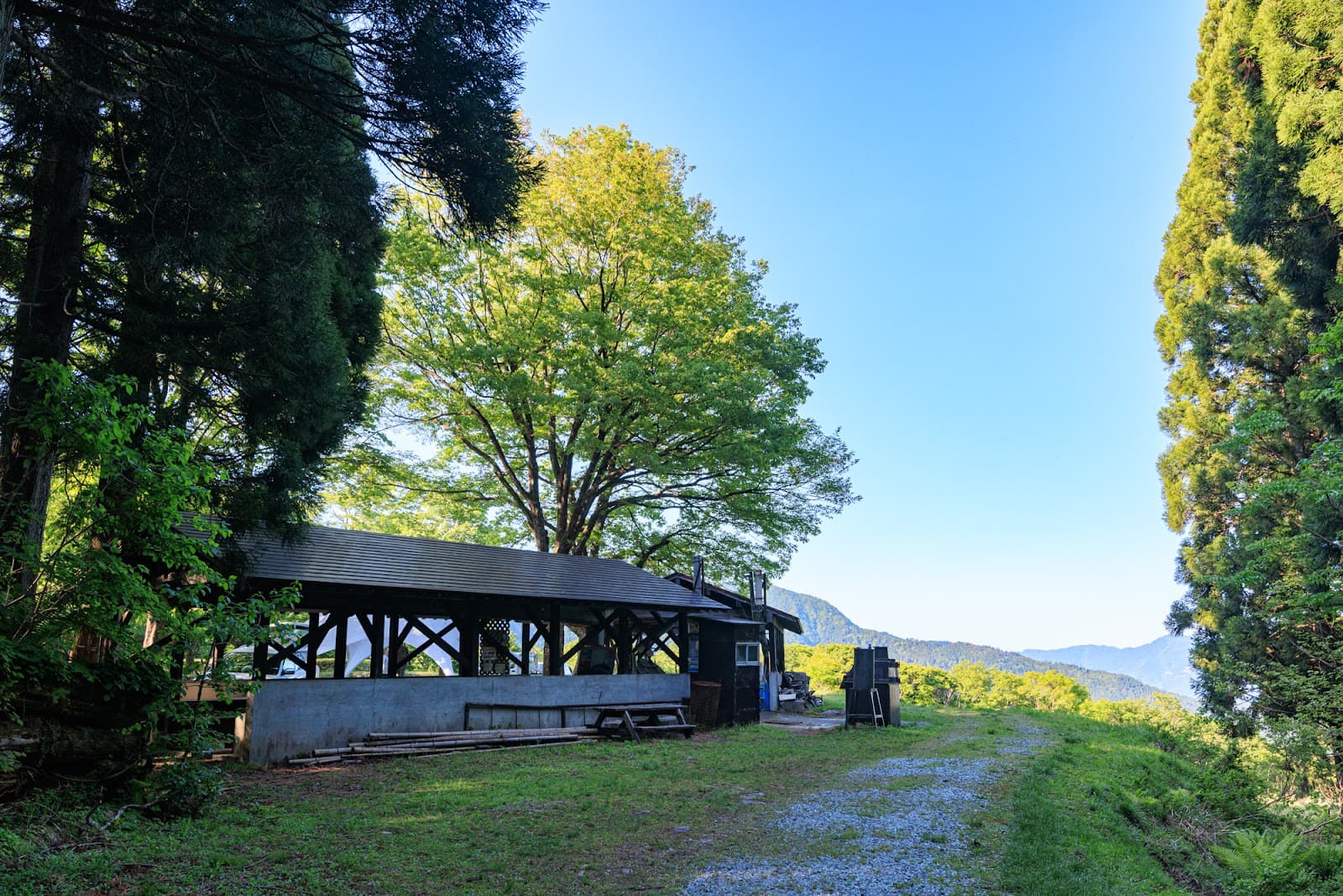 もののけの森 グリーンパークハチ北キャンプ場