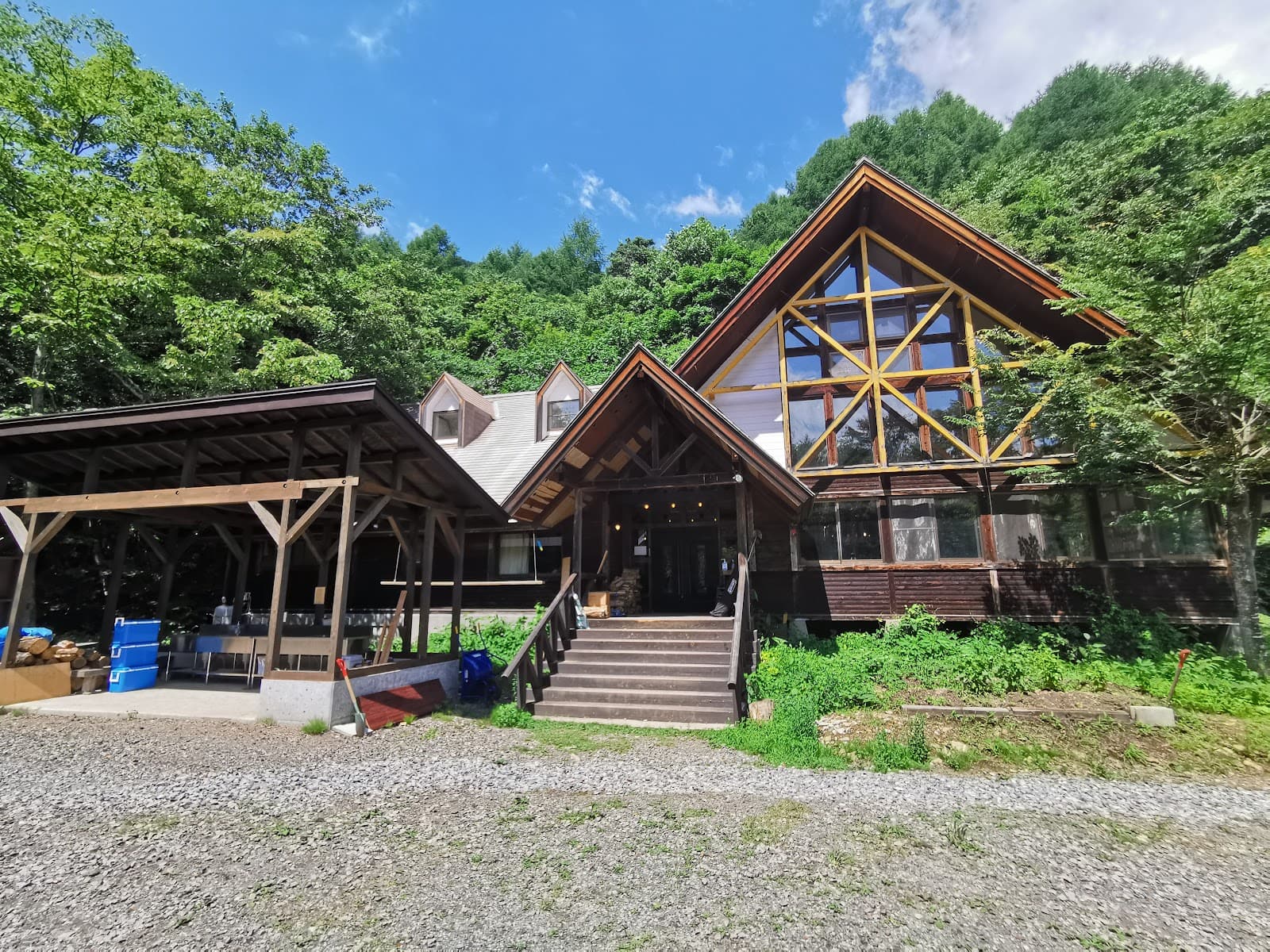 桐の木平キャンプ場 管理棟