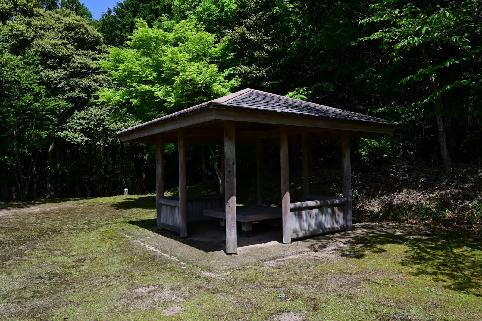 かぶと山公園キャンプ場 第一キャンプ場フリーサイト