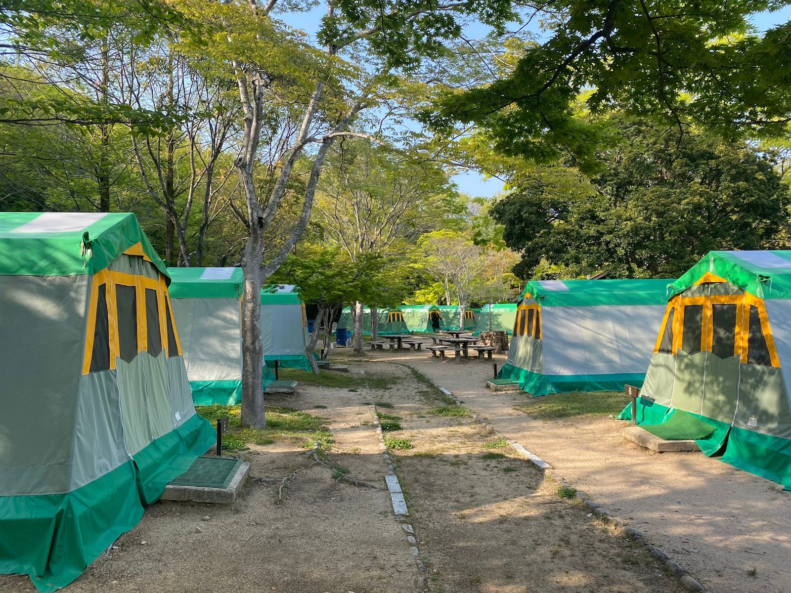 しあわせの村 テントキャンプ場