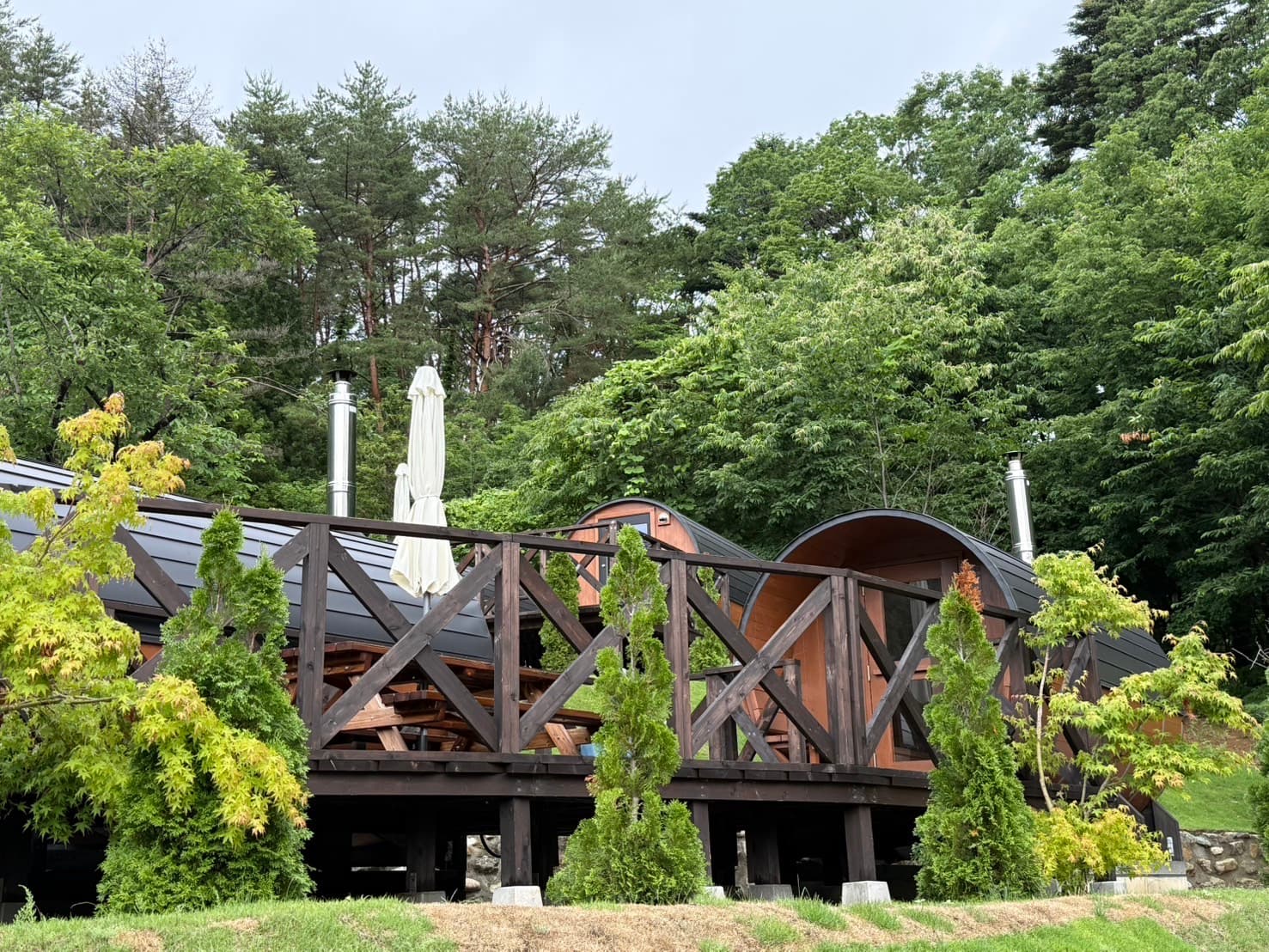 みなかみ町のキャンプ場 Minakami camp hills