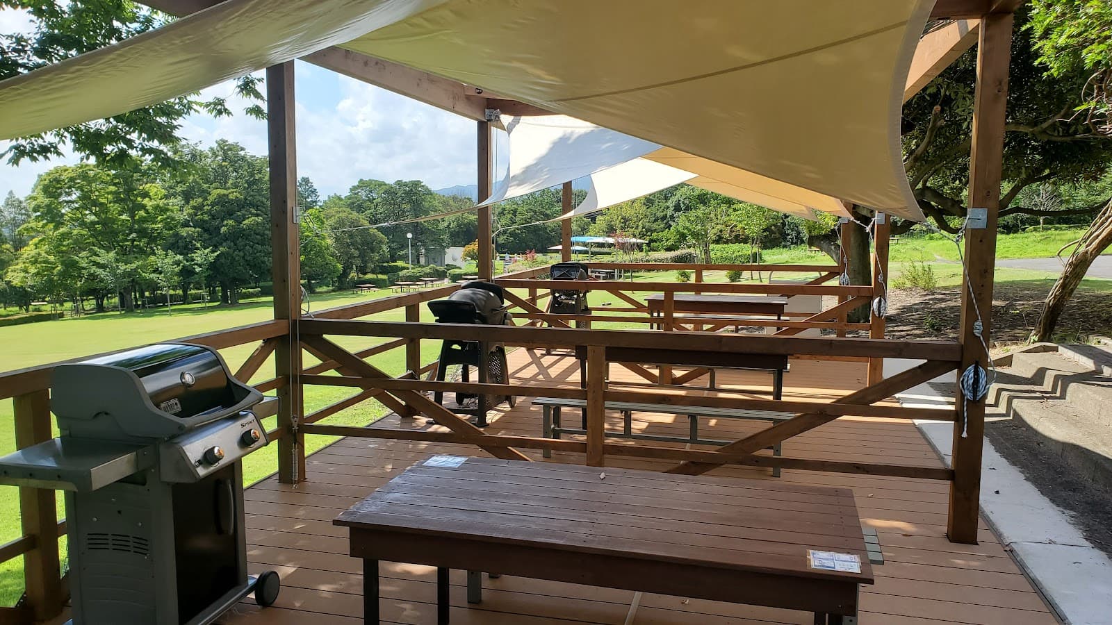 LScamp養老（BBQエリア）