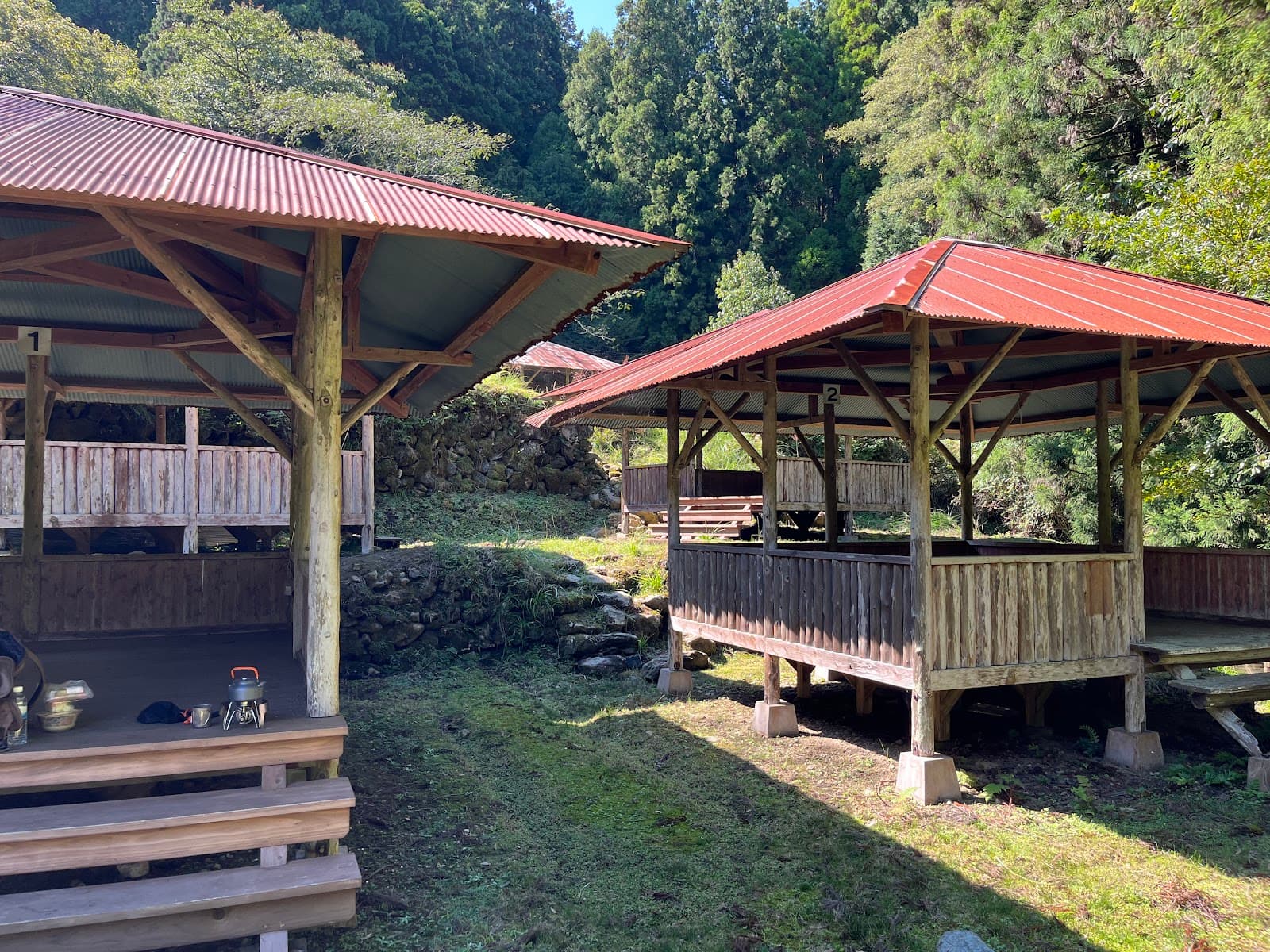 八木山渓流公園 キャンプ場