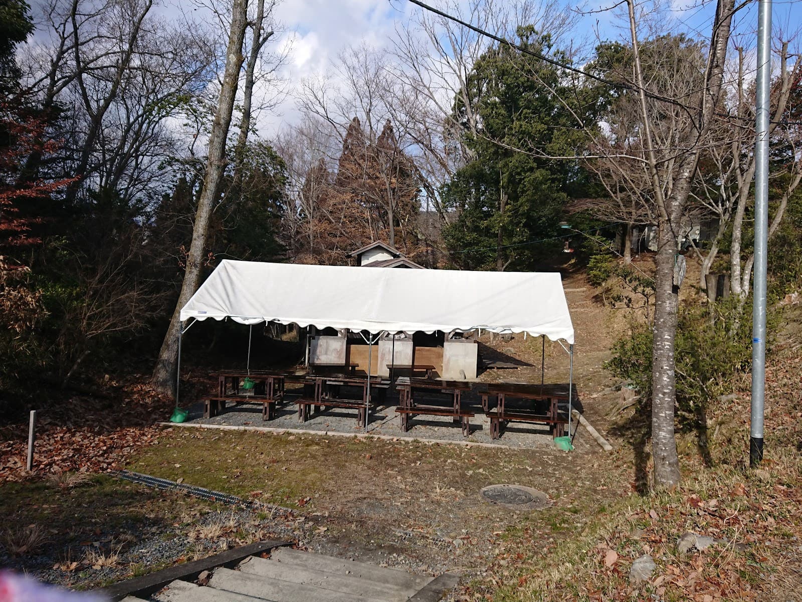 高槻市立摂津峡青少年キャンプ場 管理棟