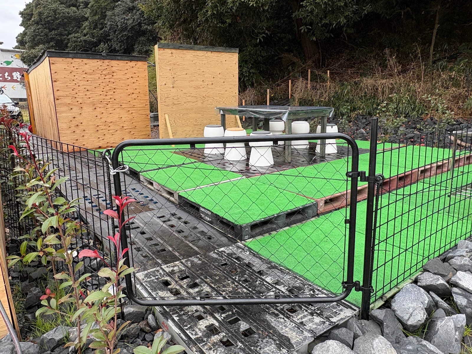 貸切プライベートキャンプ場 スラックキャンプ 大洗BASE