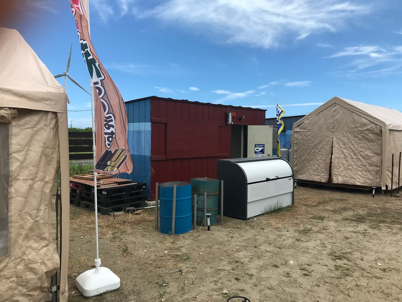 平井海岸前キャンプ場