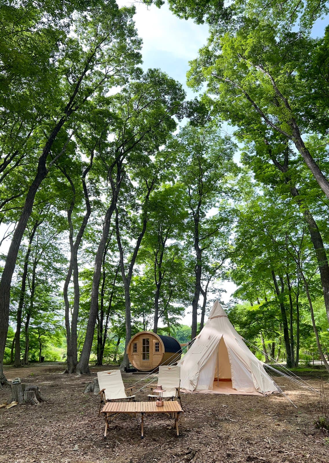 コピスガーデン 森のキャンプ場