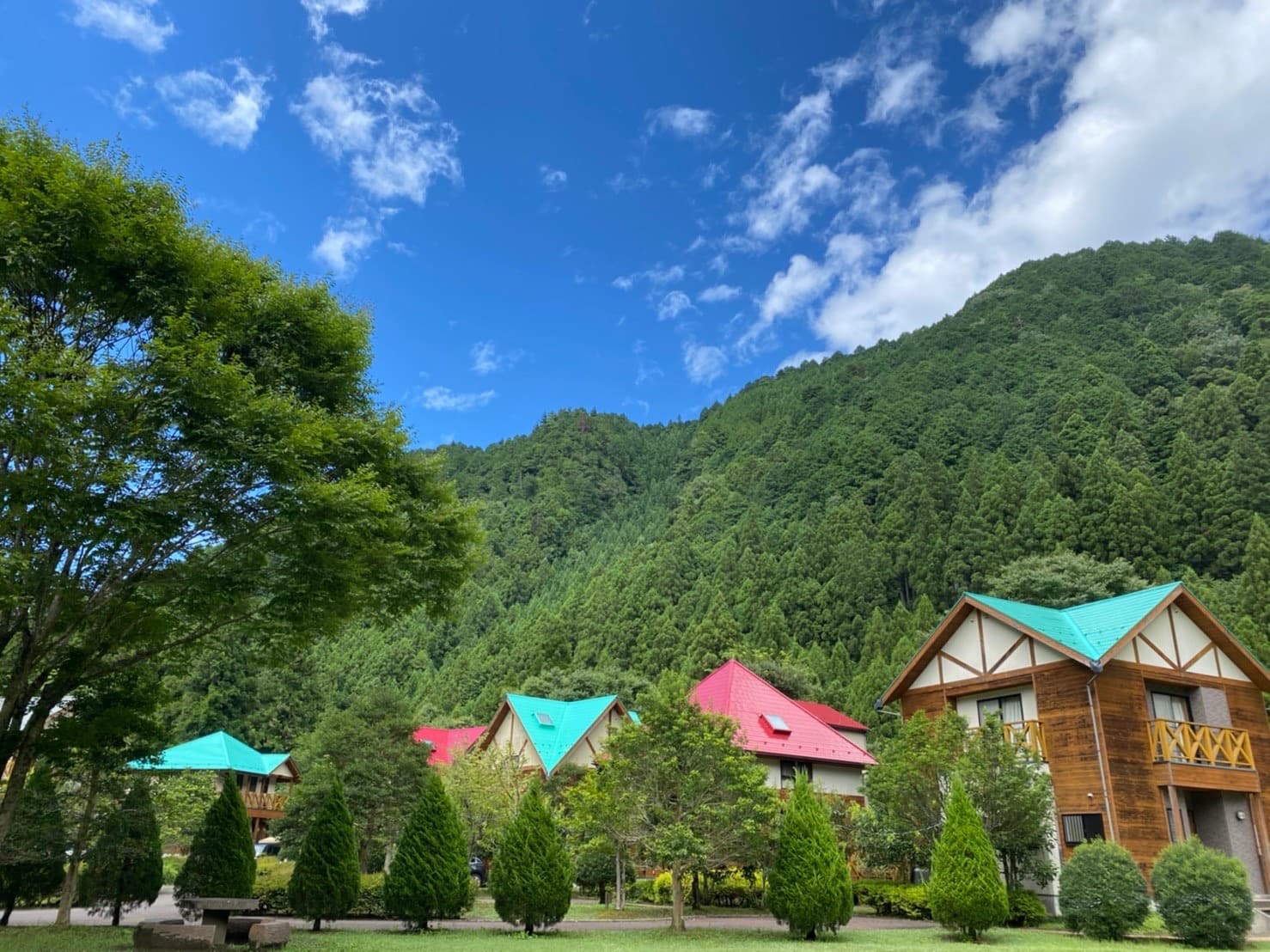 グリーンプラザみやま（キャンプ場）