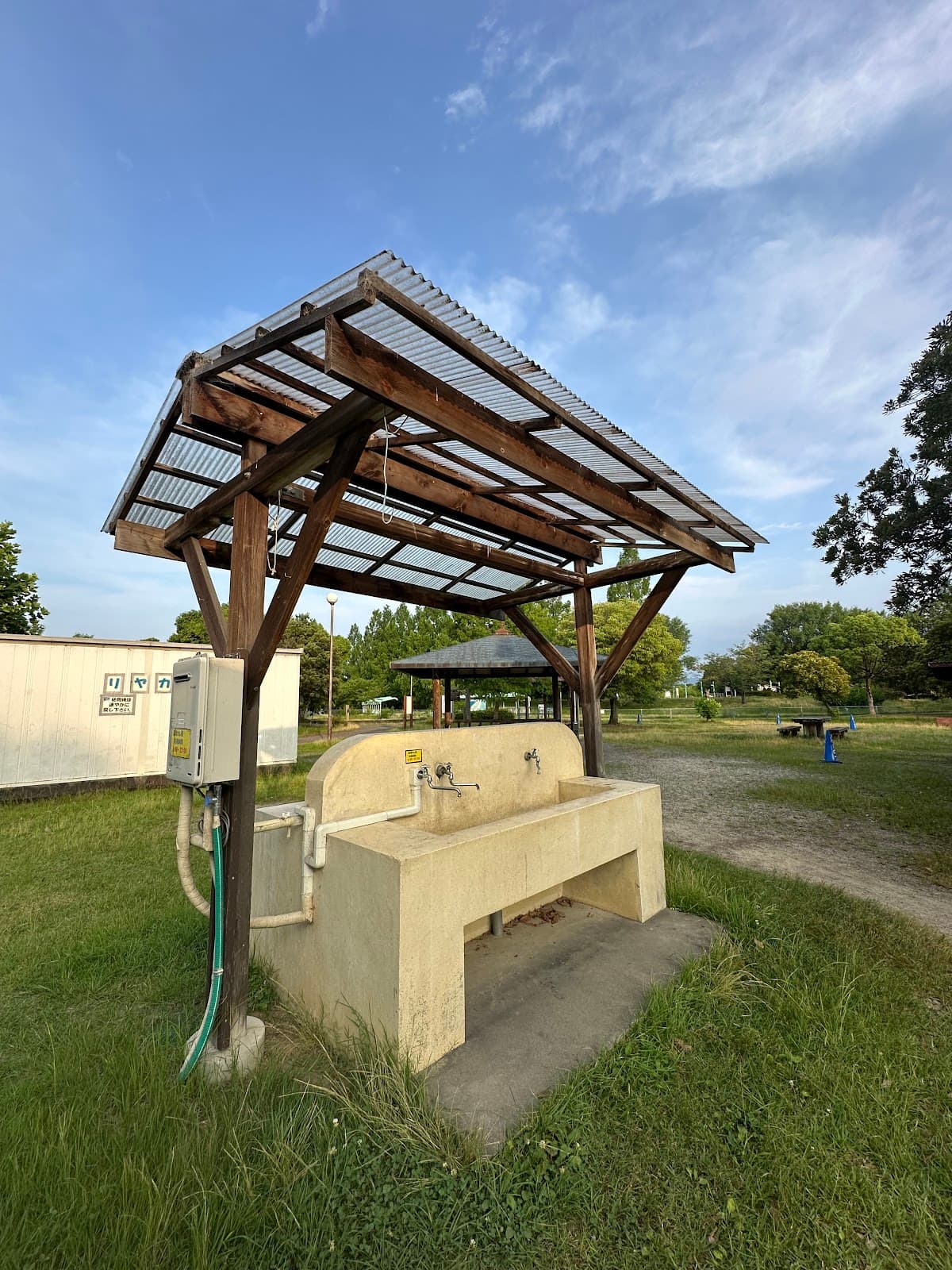 キャンプ・バーベキュー場