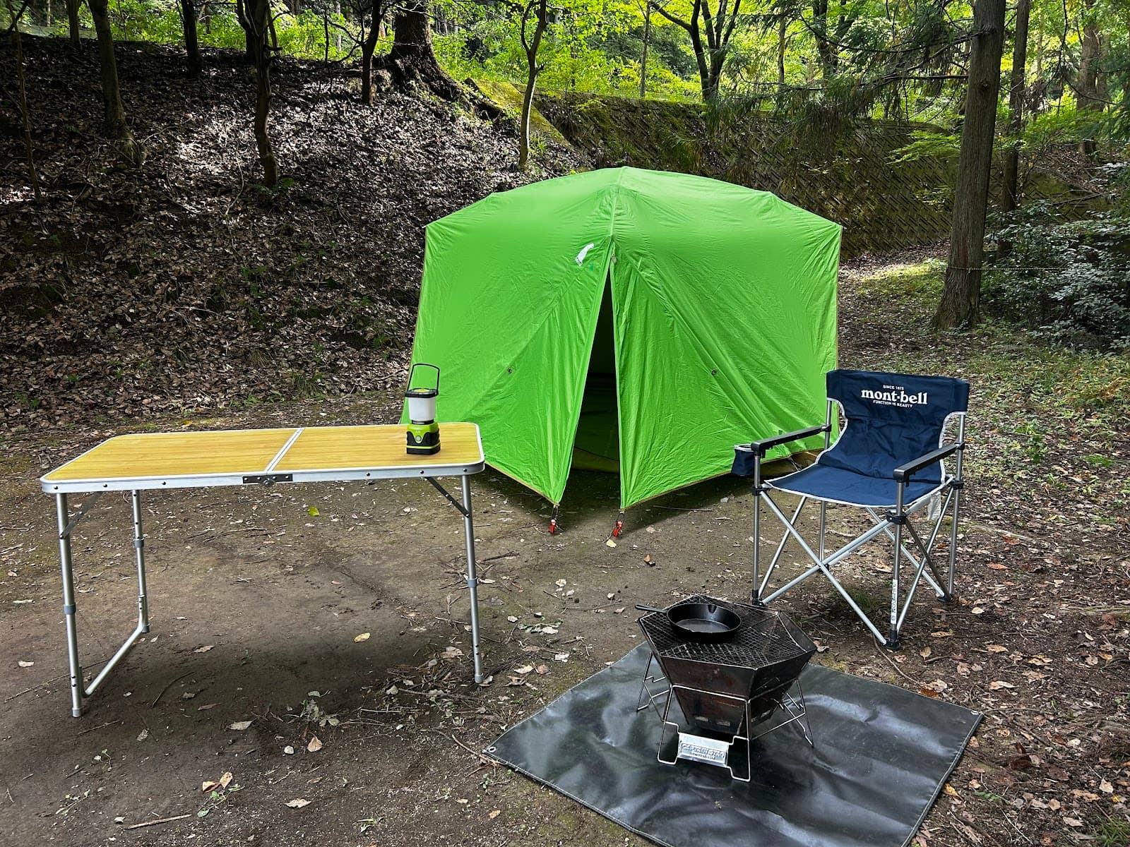 大阪府立少年自然の家 テントサイトA