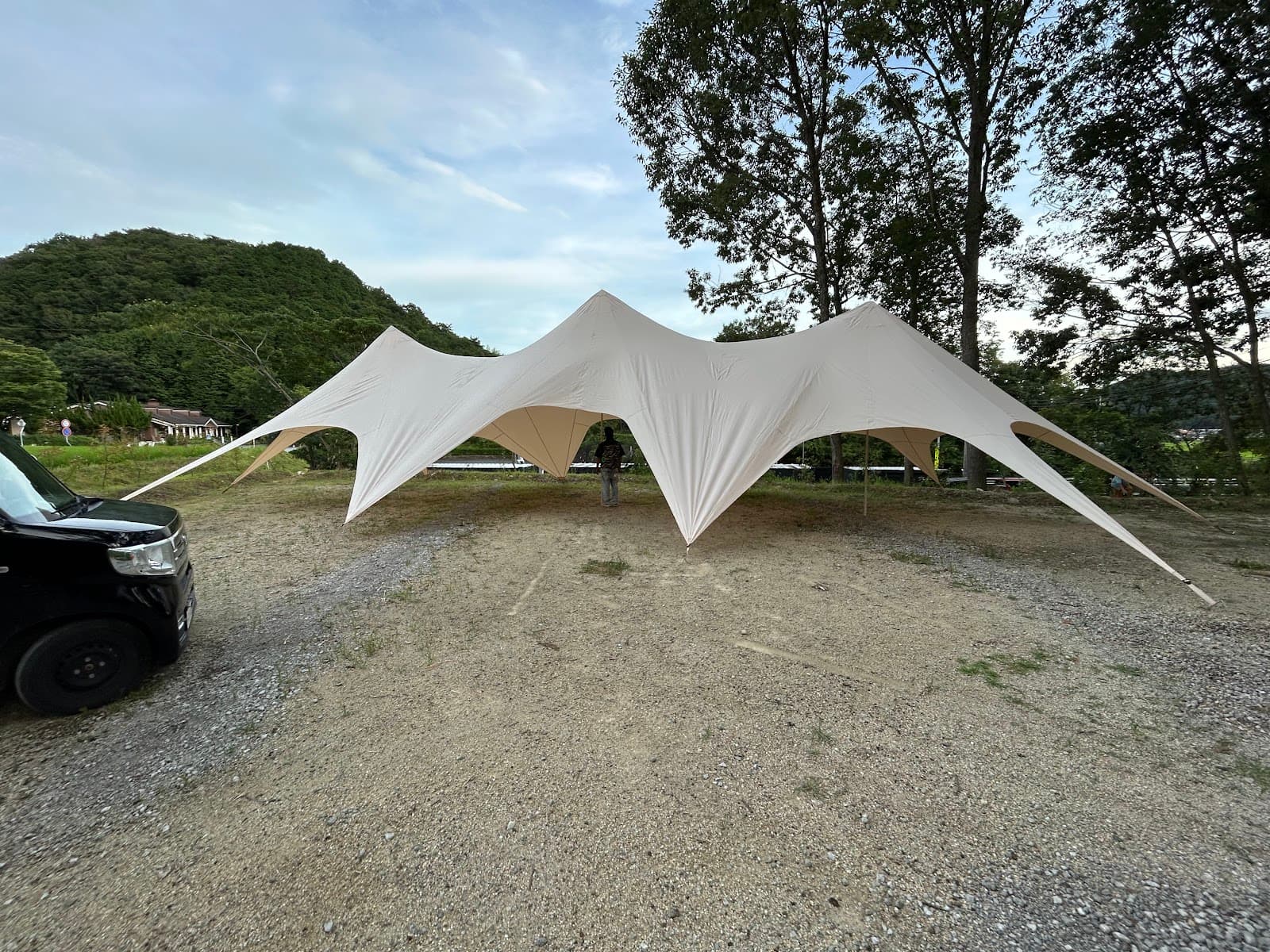 日本のへそ キャンプ場