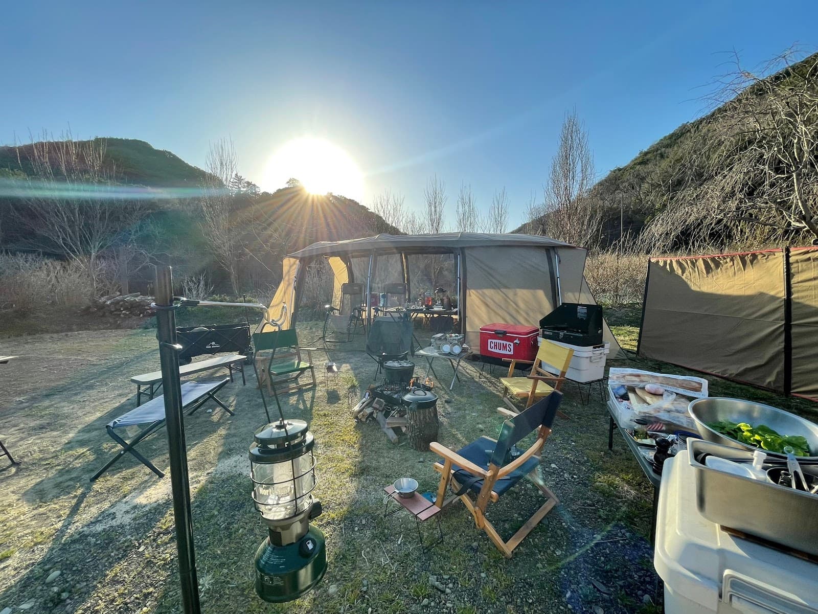 あわじ花山水キャンプ場