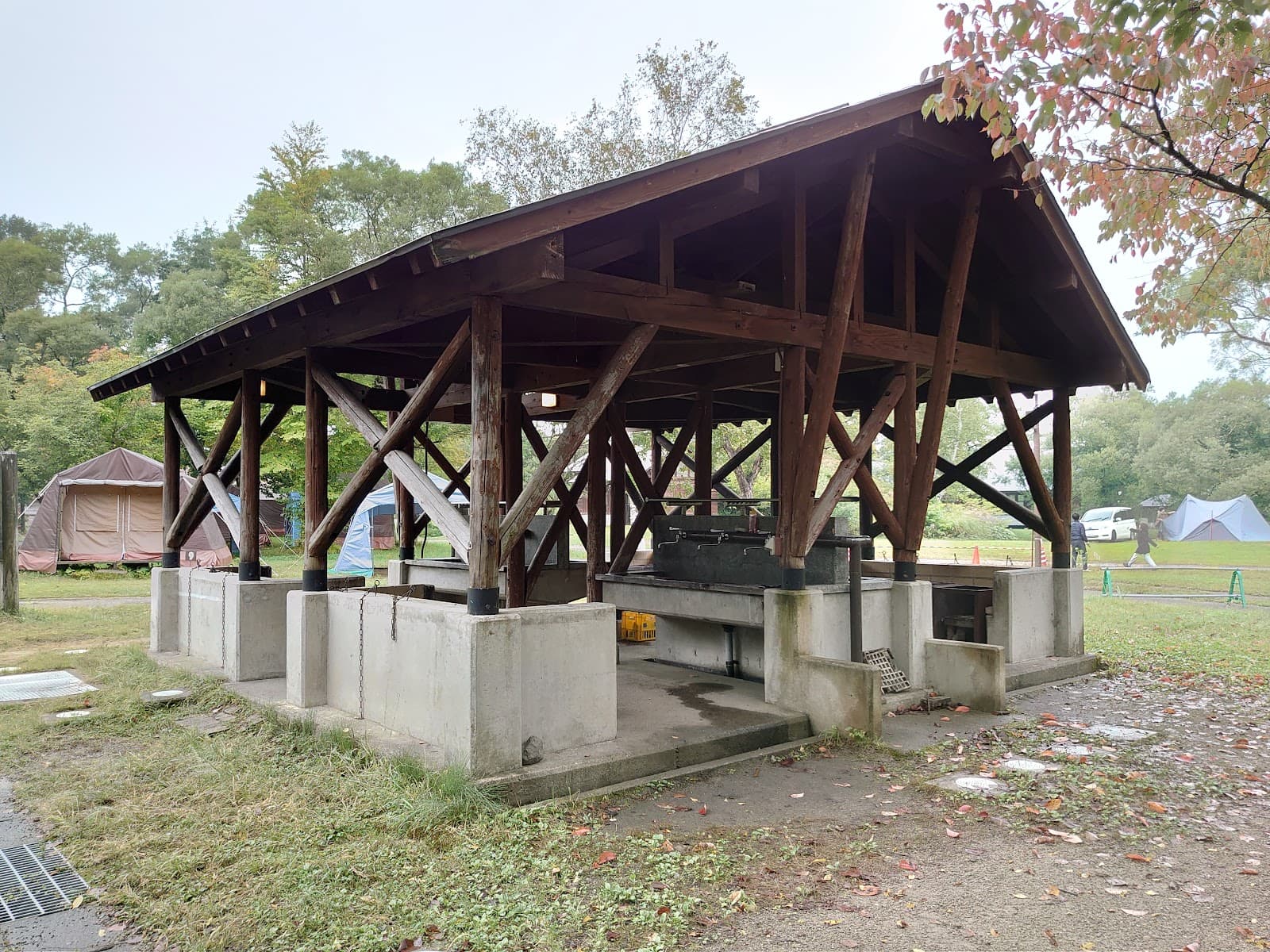 休暇村裏磐梯キャンプ場フリーサイトＣ地区