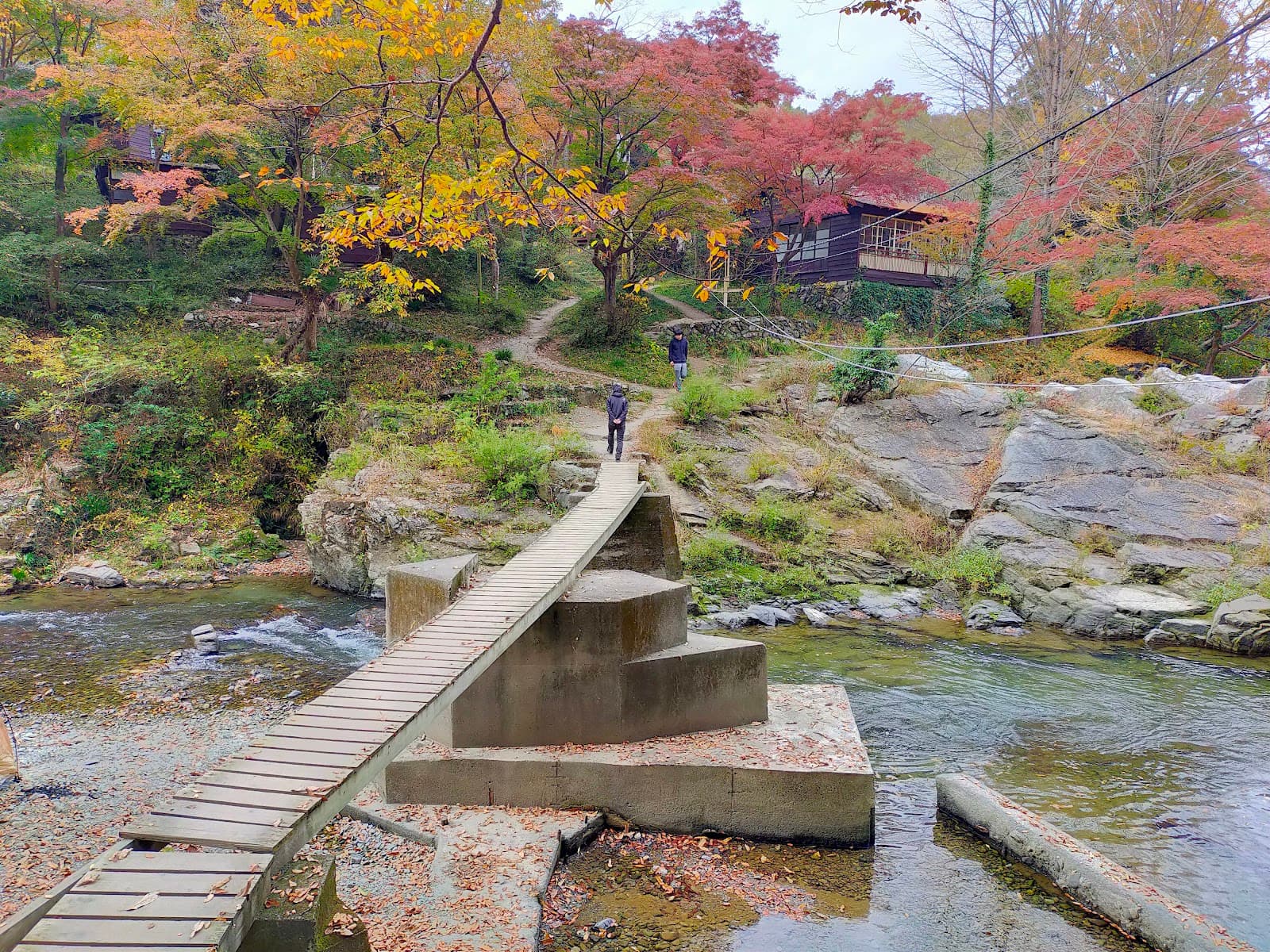 月川荘キャンプ場