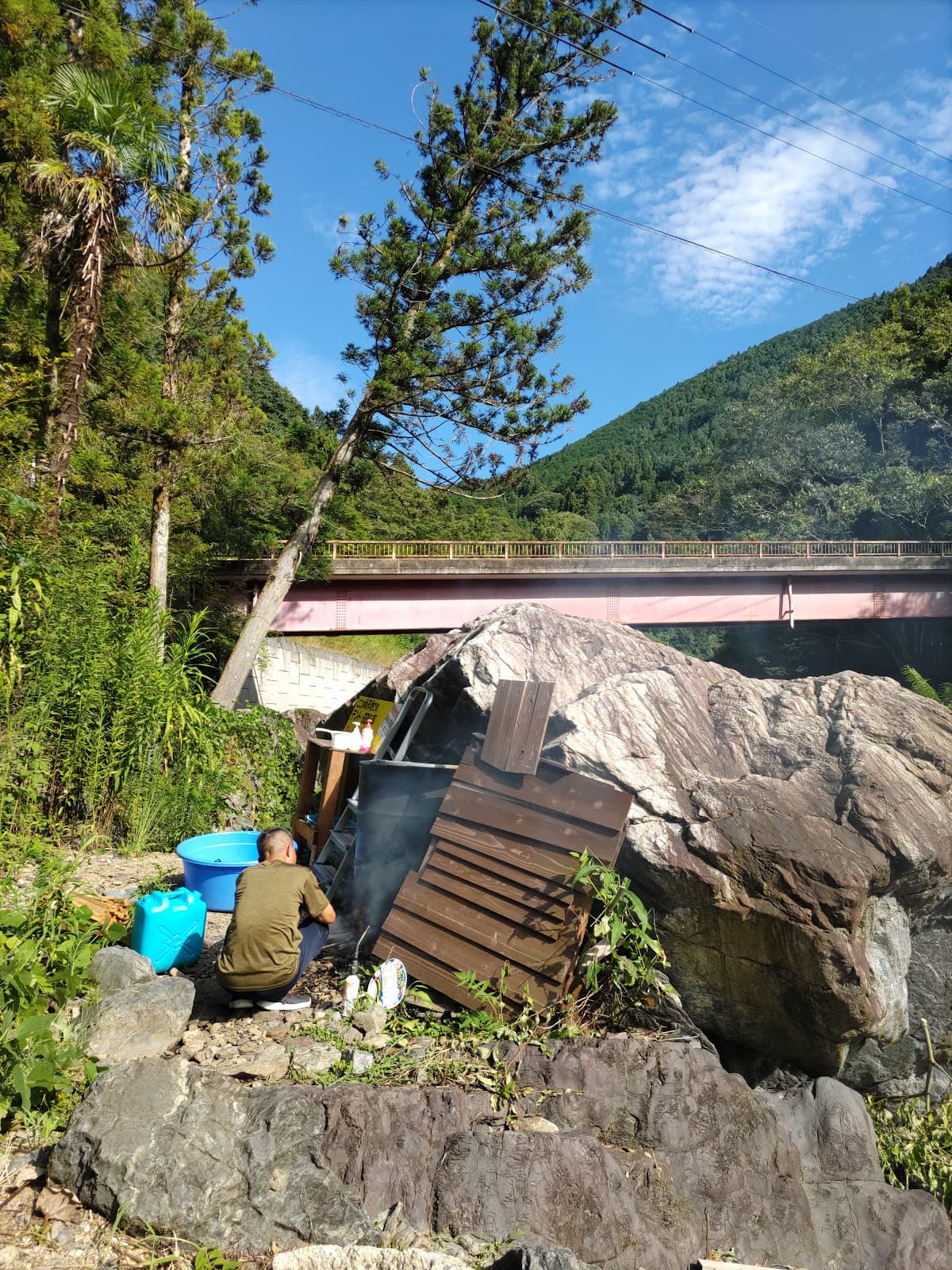 九度山 福山 野営キャンプ場
