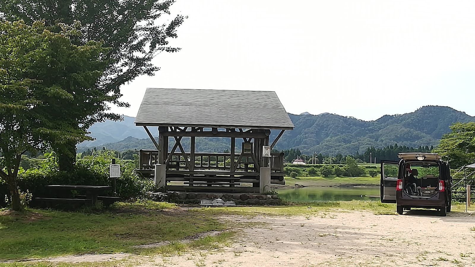 大山池野営場