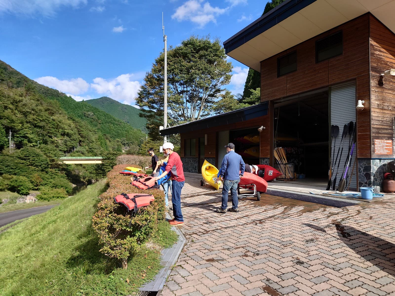 大佐源流公園野外活動エリア キャンプ広場