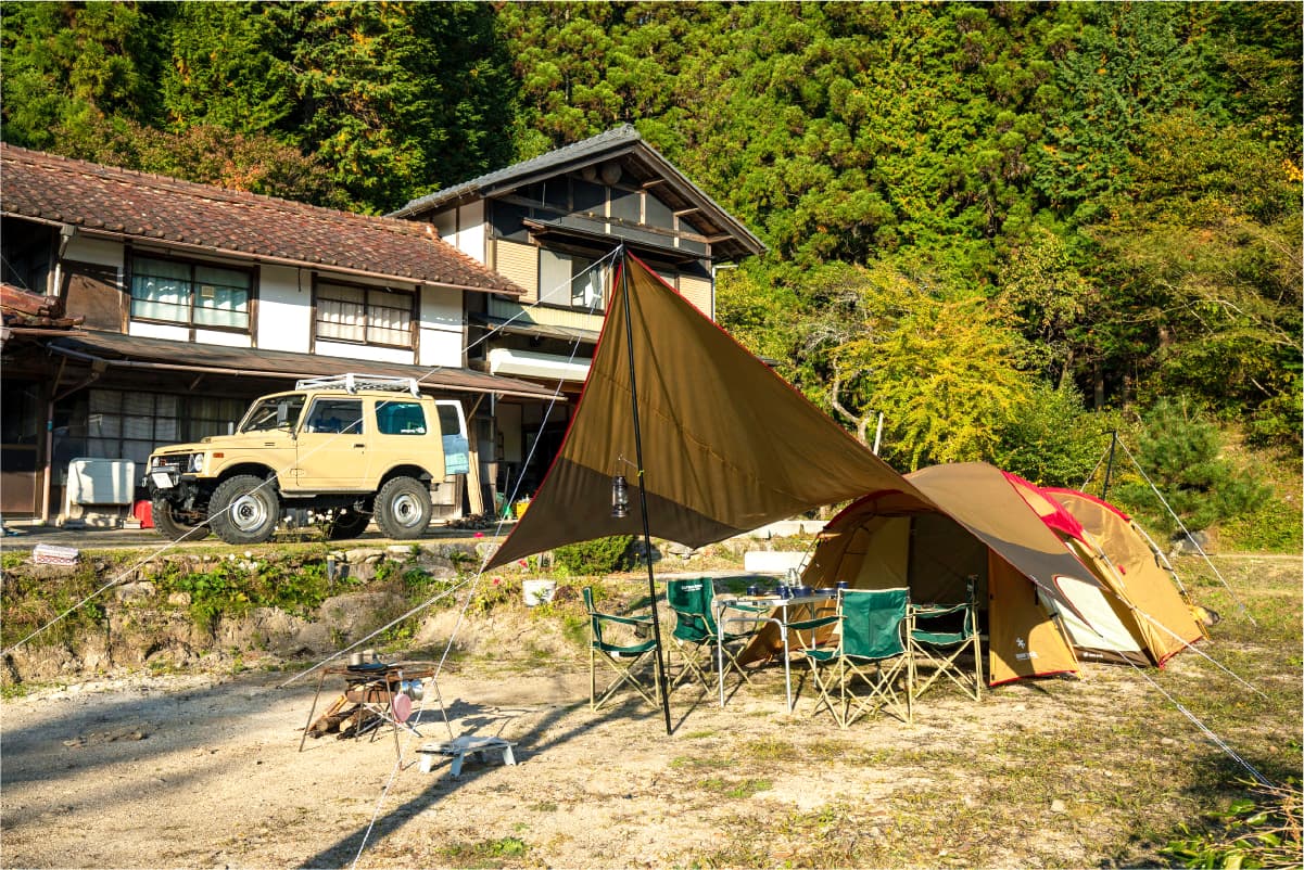 体験農家民宿＆キャンプ場 しらたか