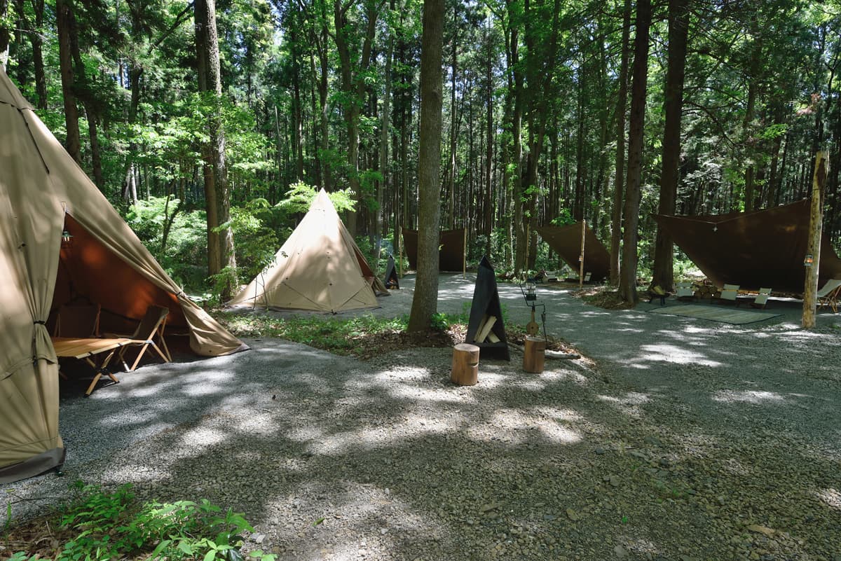 宇都宮アルプスの森キャンプ場