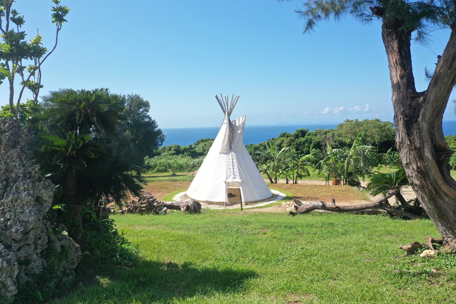 古宇利島キャンプ庭園