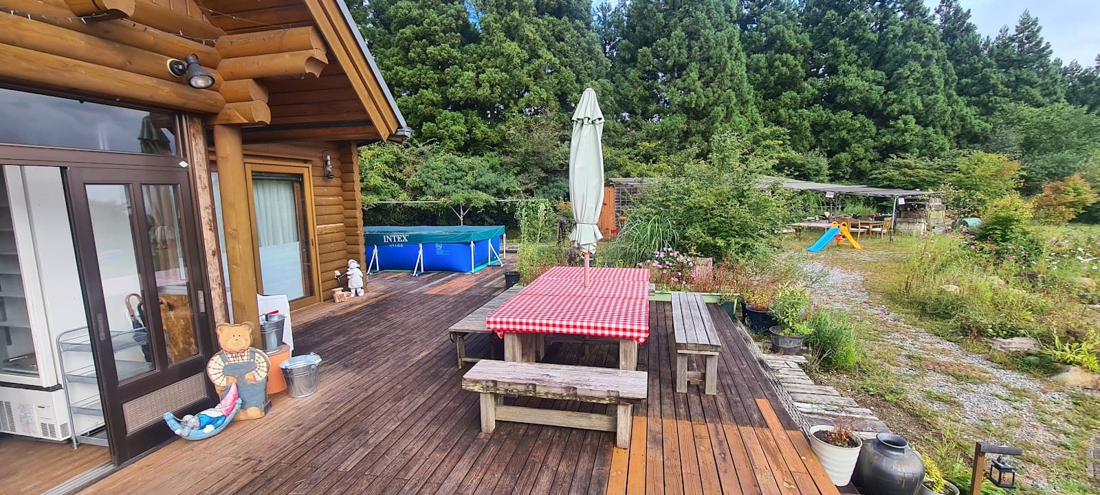 バリアフリー鉄道農園「風だより」カフェ＆キャンプ