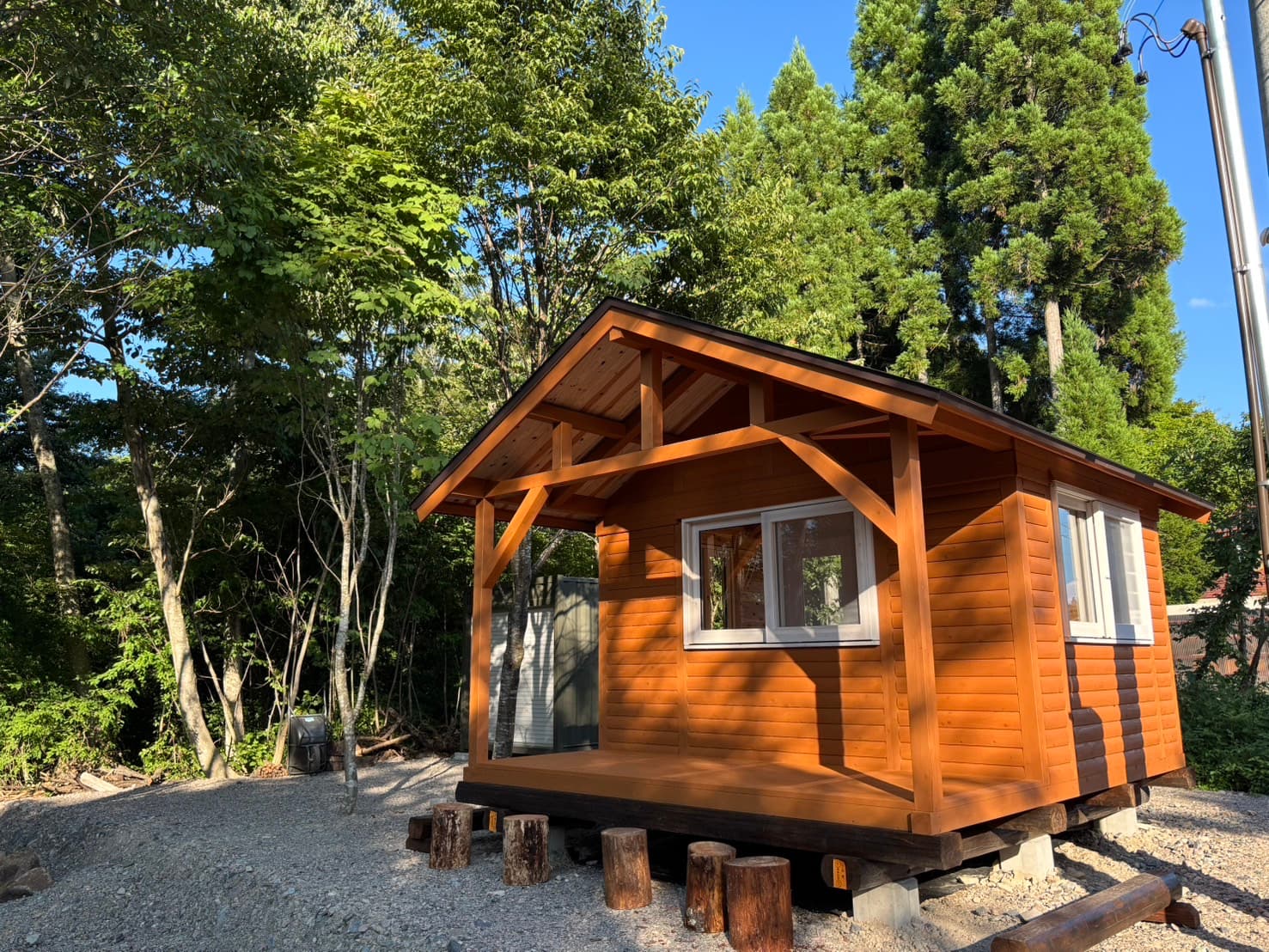 こもれびの森キャンプ荘川