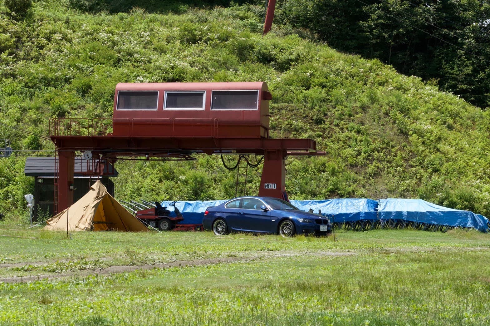 軽井沢スカイパーク キャンプ場