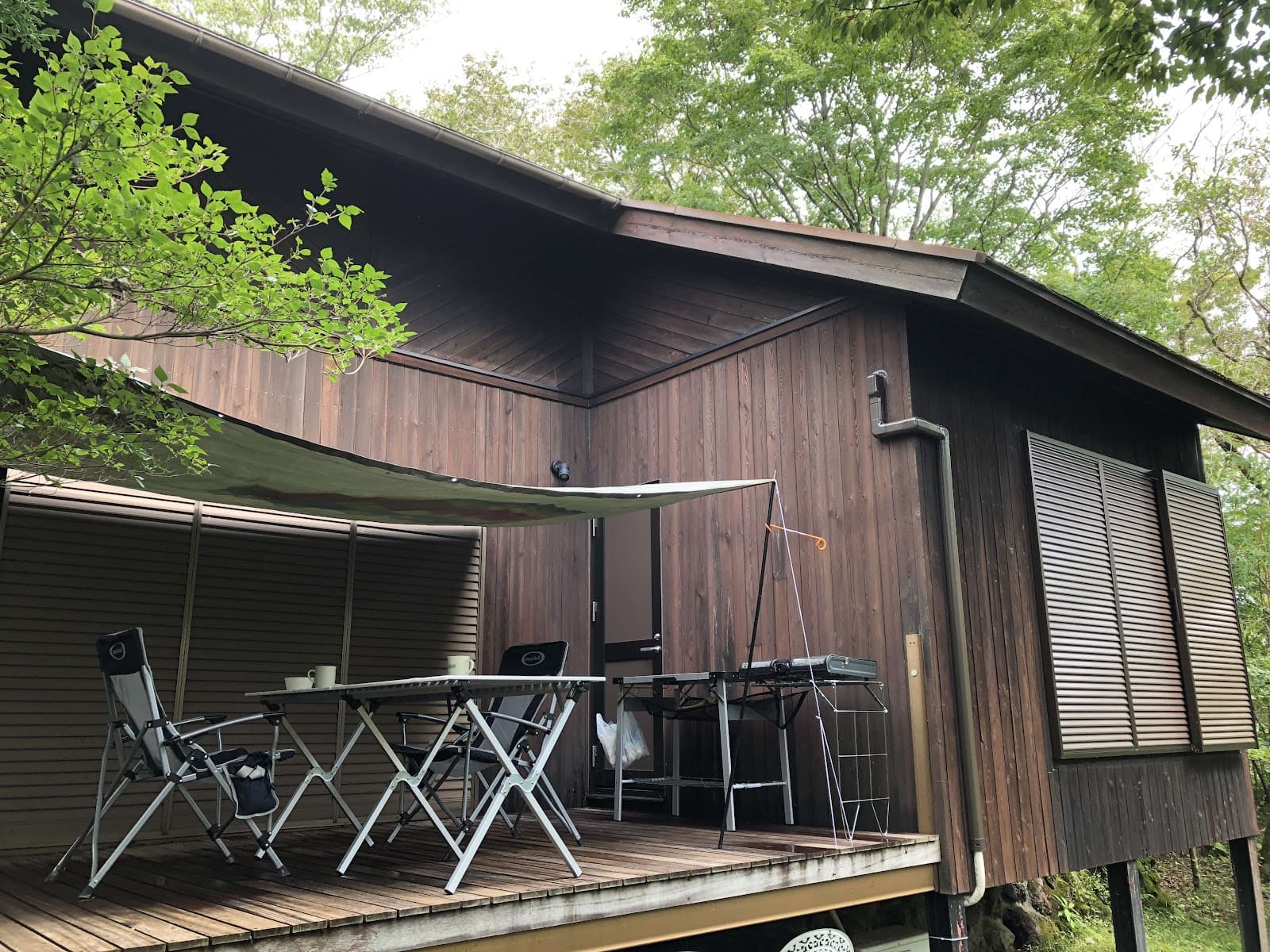 富士山裾野テラス付きキャンプ場