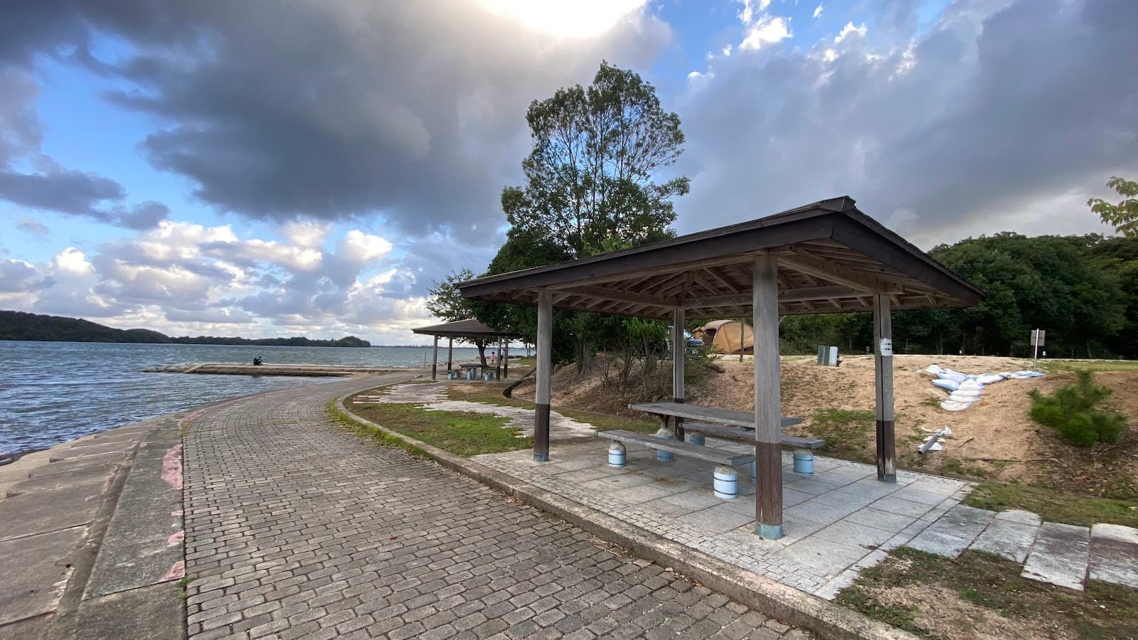 かぶと山公園キャンプ場 第二キャンプ場テントサイト