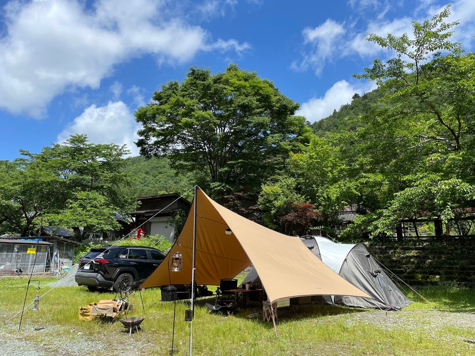 桑野橋河川公園(朽木キャンプ場)