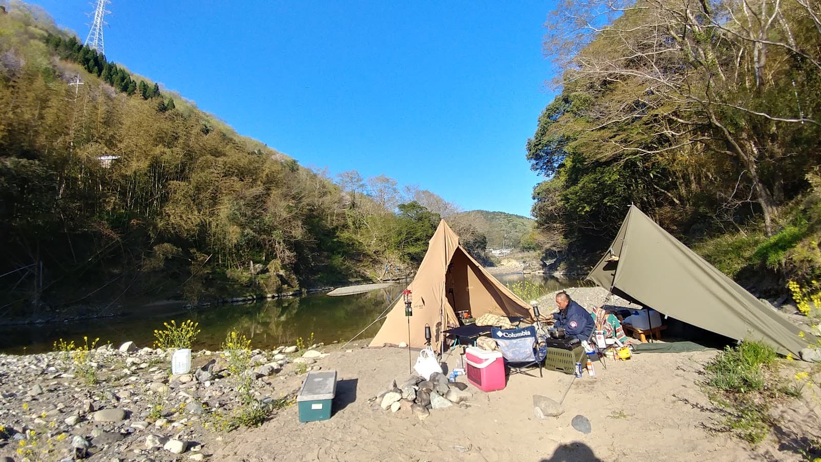 天神峡キャンプ場