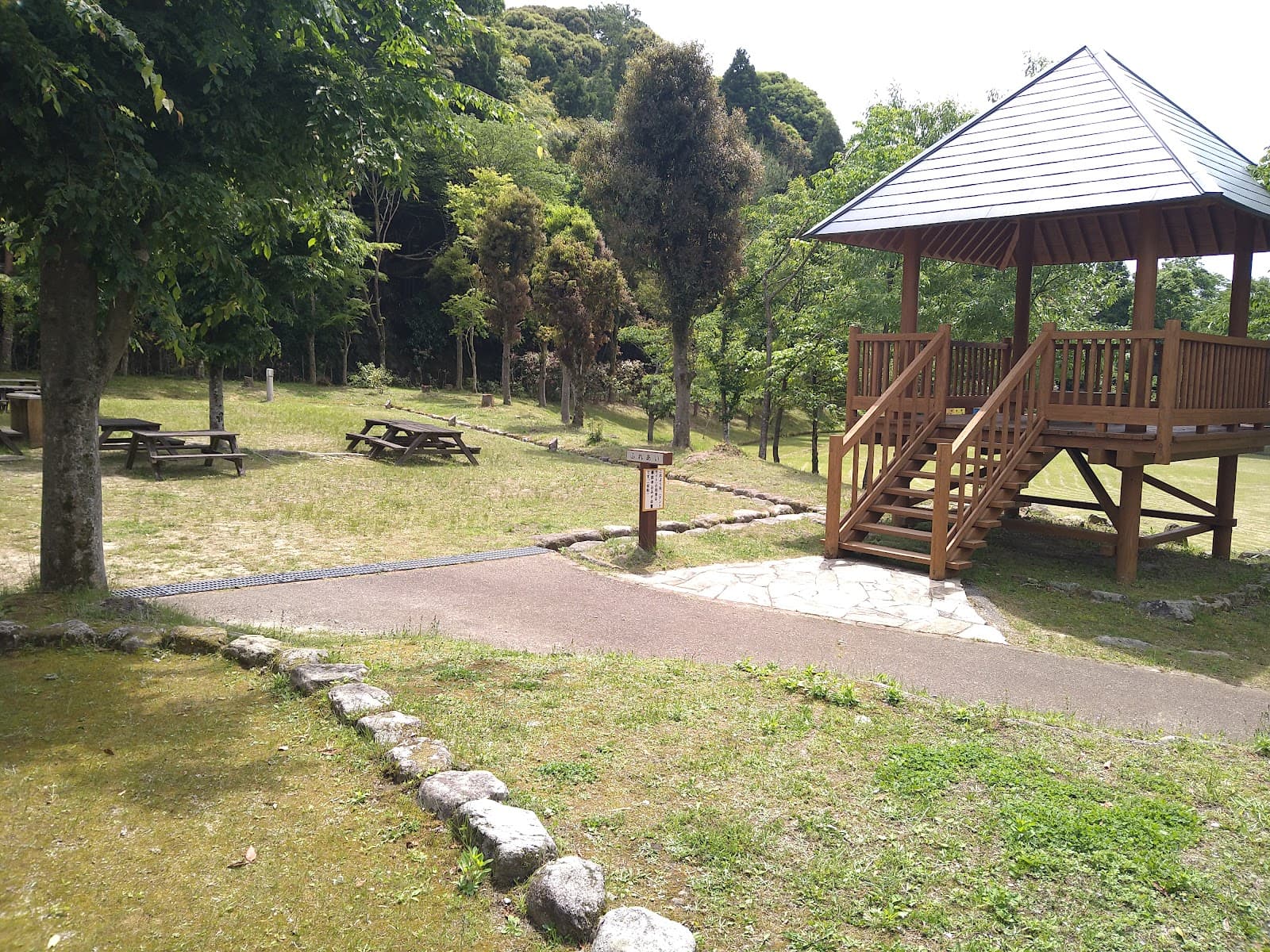 竜岩自然の家 テントエリア