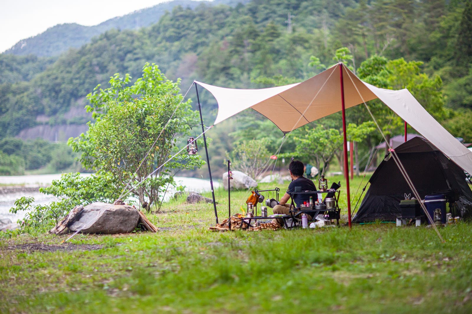 和知野川キャンプ場
