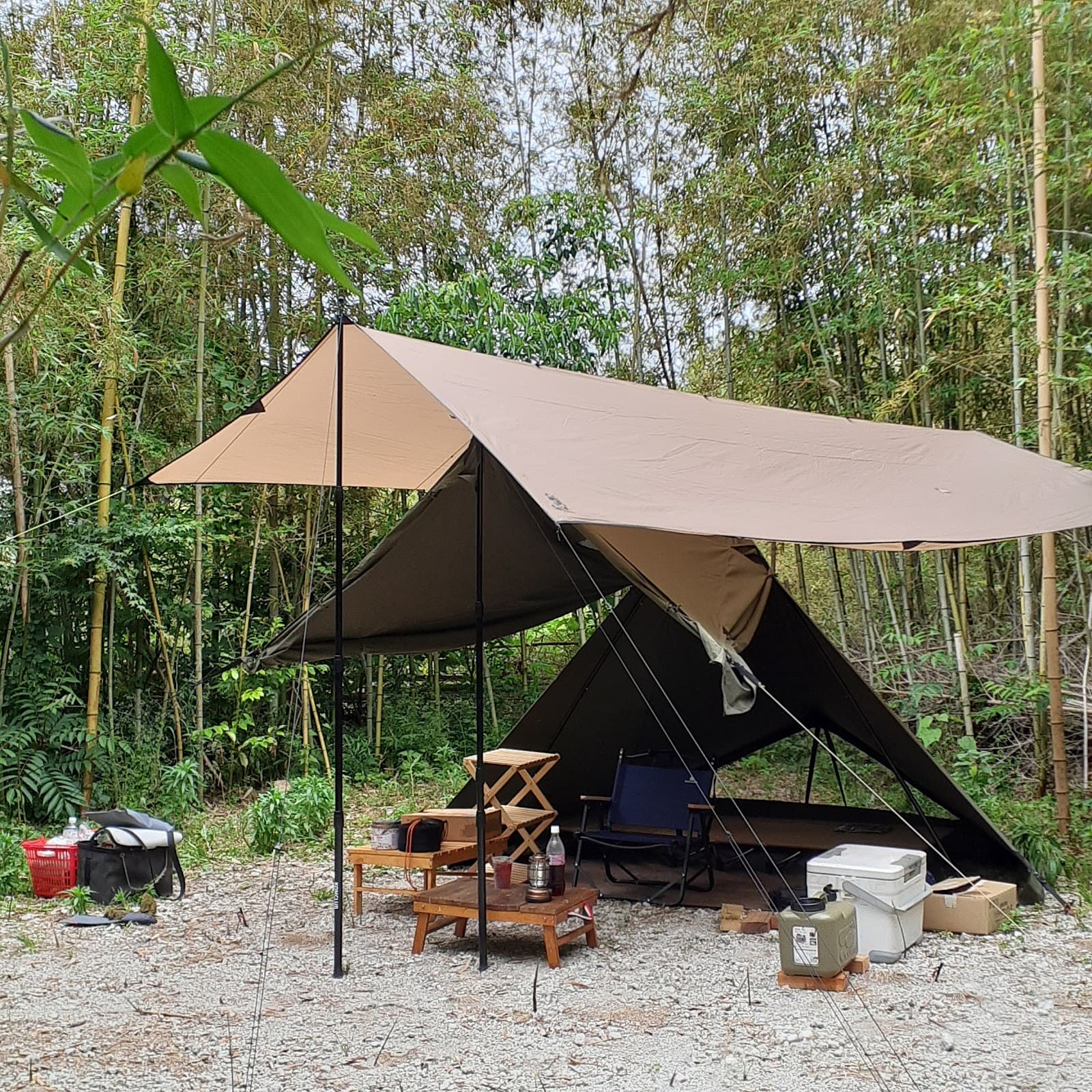 いずしまバンブーキャンプ場