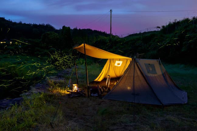 鶴の宿り｜温泉付き1組限定キャンプ場