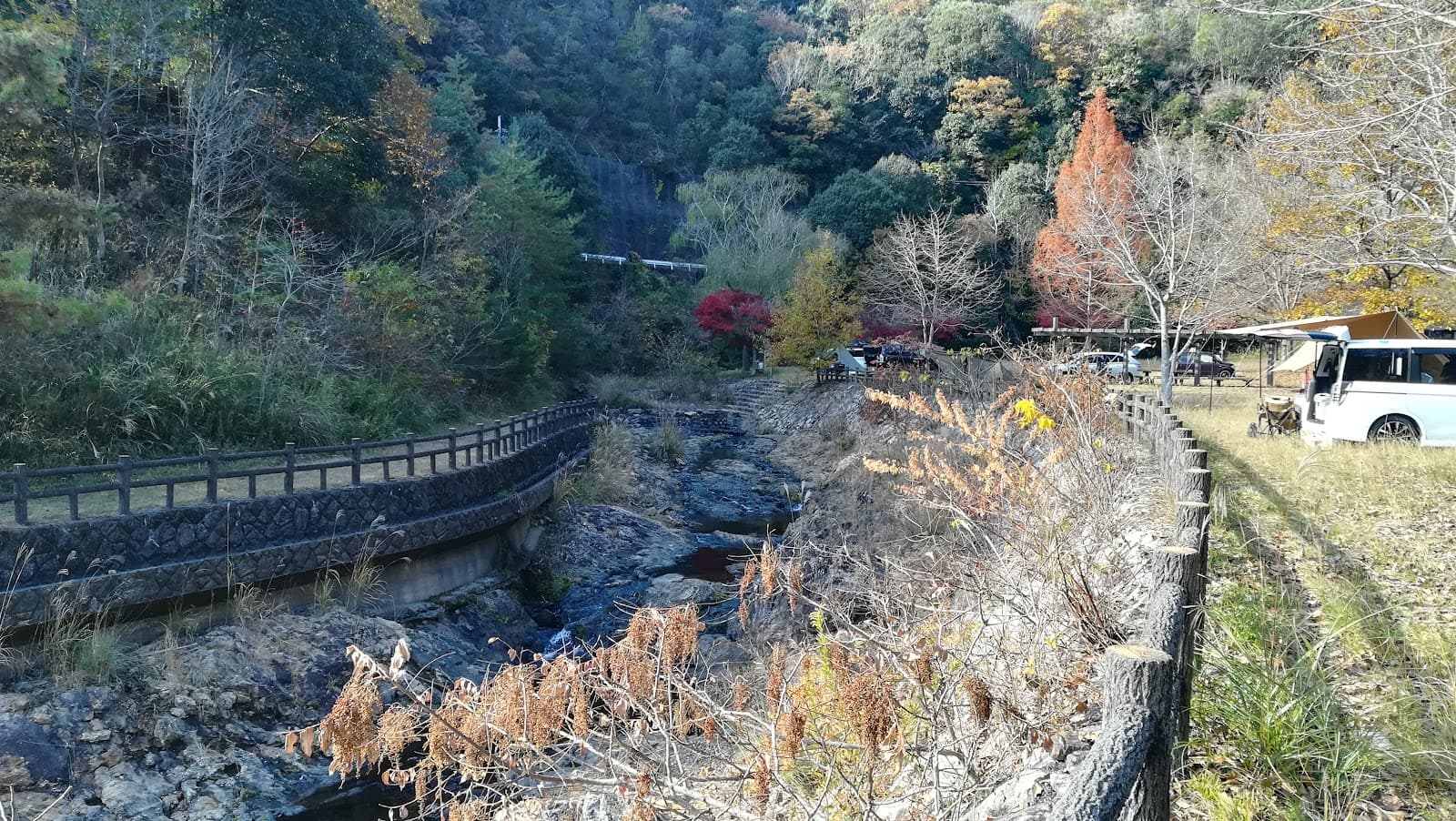安室ダムキャンプ場
