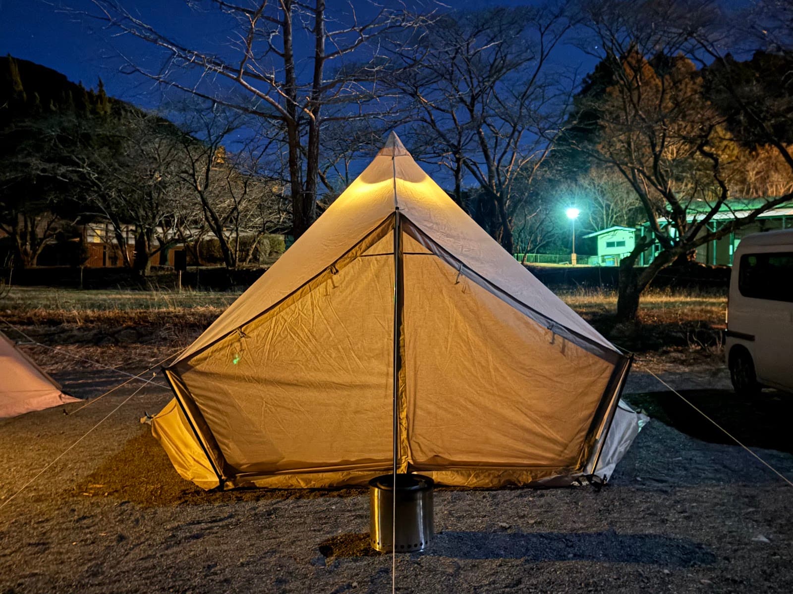 秋葉神社前キャンプ場