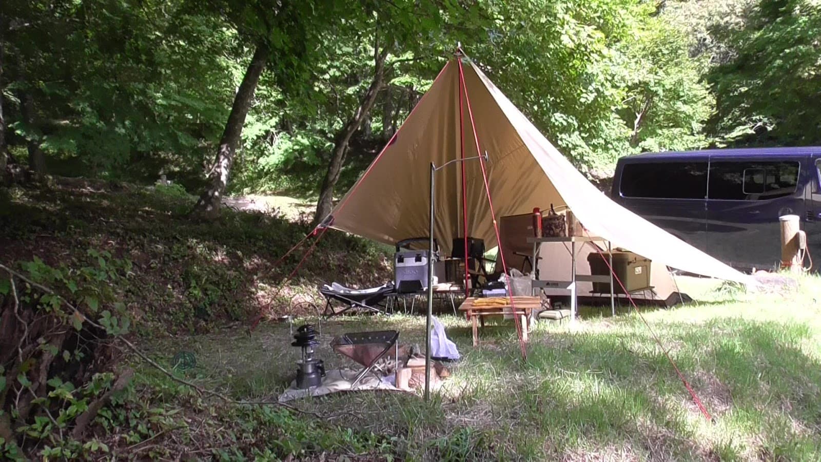 ひろしま県民の森 第４キャンプ場