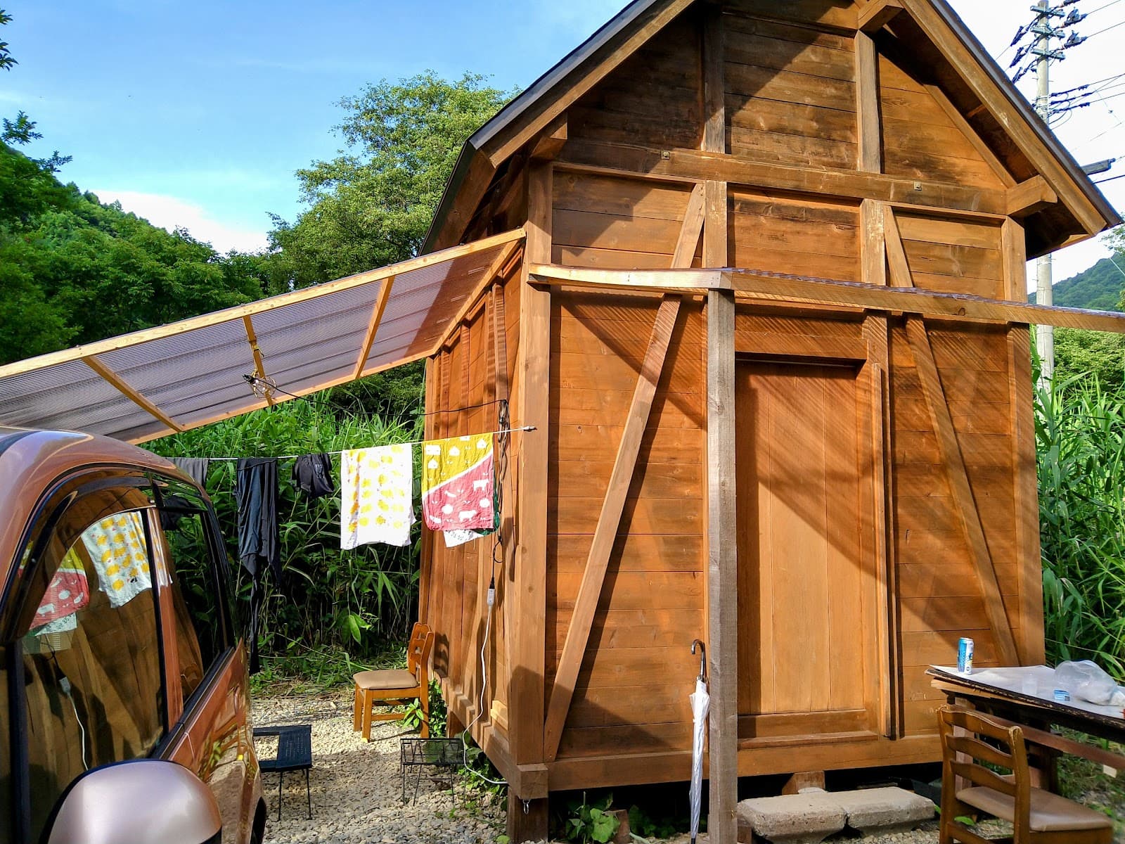 野営キリンテ白樺