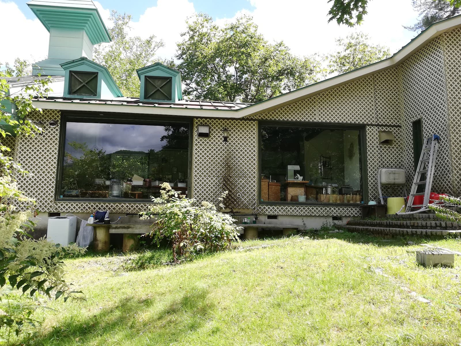 ​ミュー自然美術館内 キャンプサイトジブ