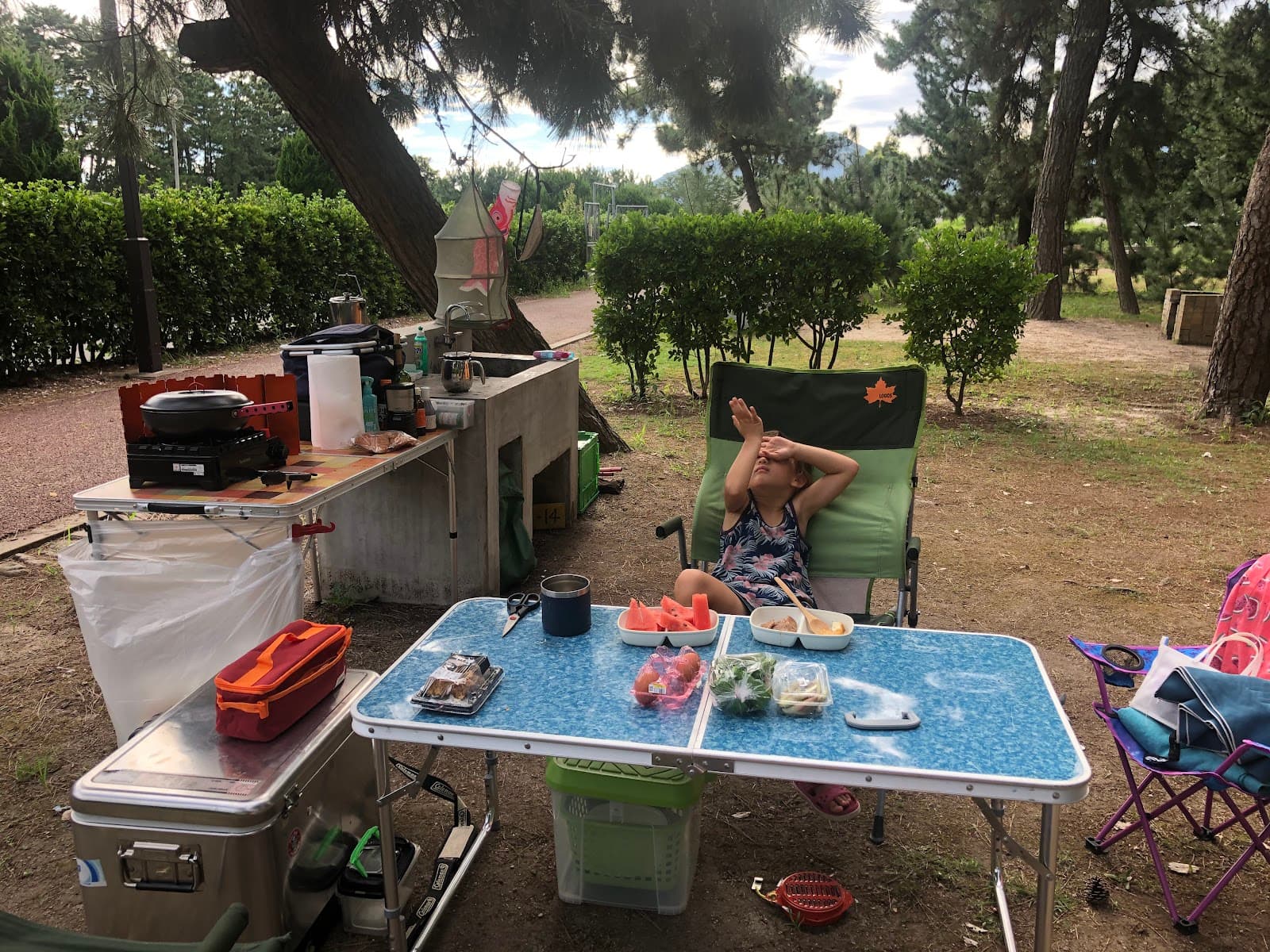 日吉津村海浜運動公園 キャンプ場
