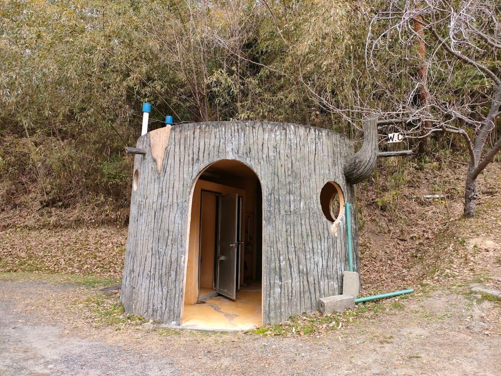 水口スポーツの森 東側キャンプ場