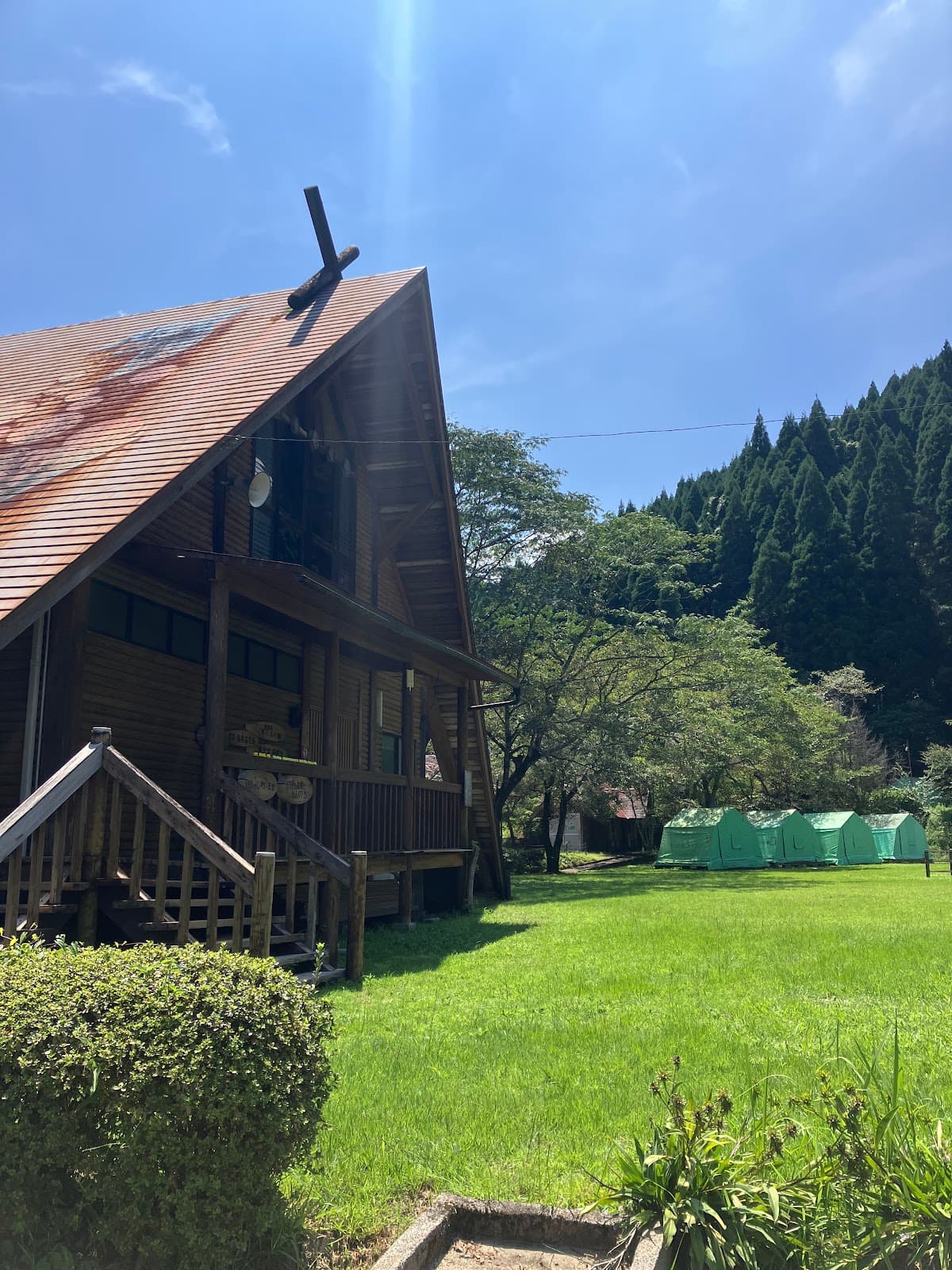 清流の森 大川原峡キャンプ場