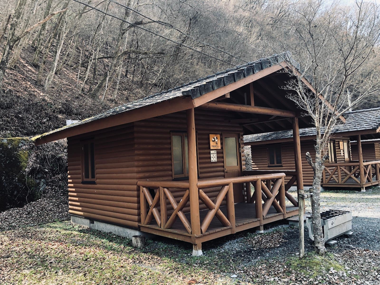 和知野川二瀬キャンプ場 管理棟