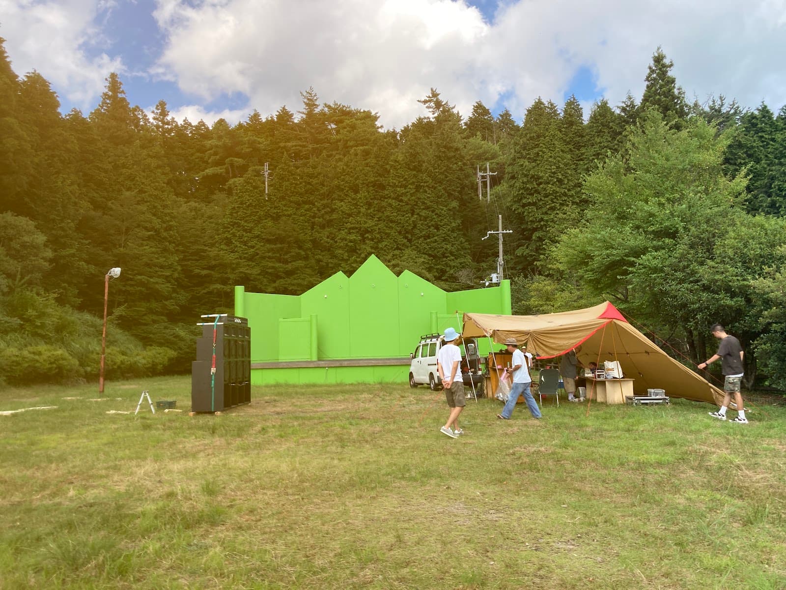 ハイランドパーク粉河 野外ステージ